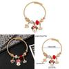 Minnie Mouse Cartoon Adjustable Beaded Bracelet For Gift Travel Souvenir