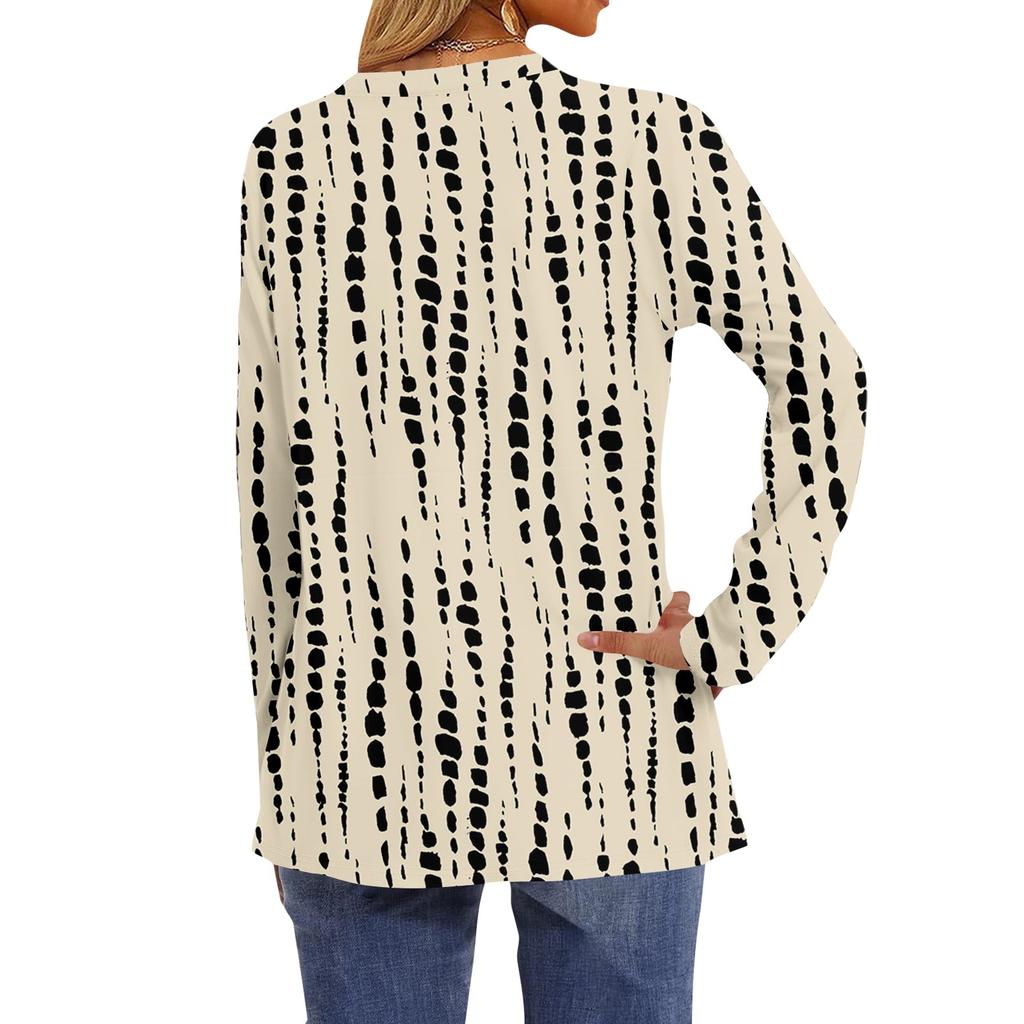 Women's 3/4 Sleeve Square Neck Floral Shirt Casual Loose Tunic Top