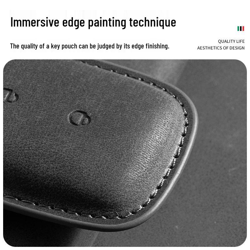 Toyota Car Key Case for Crown, RAV4, Highlander, Asia Dragon - Key Bag with Buckle