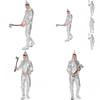 Adult Men's Green Wizard Of Oz Cosplay Tin Man Costume For Anime Character Play