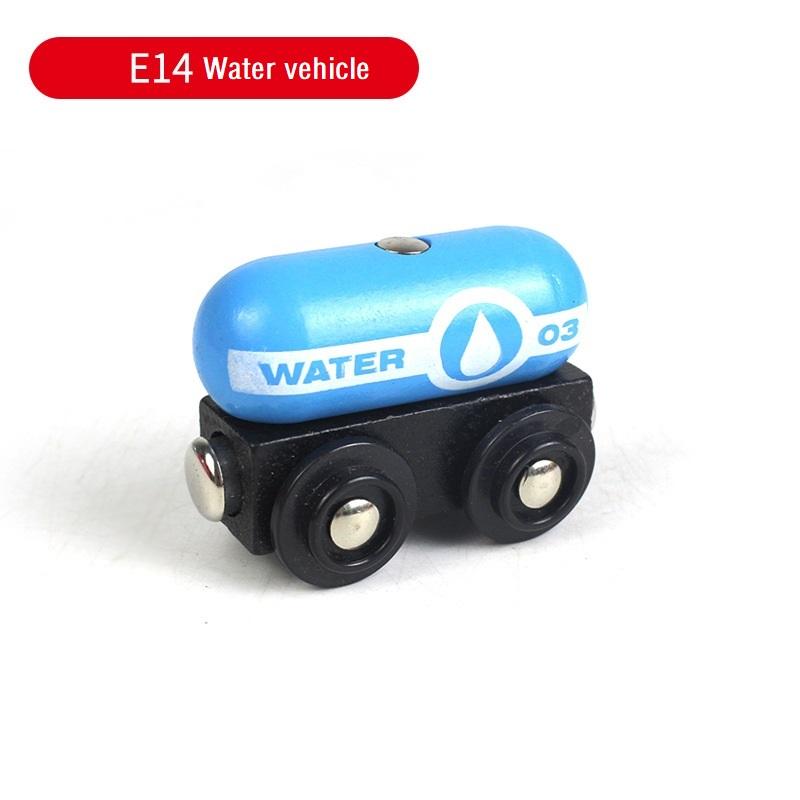 Non-Toxic Wooden Magnetic Train Kids Train Toy Anime Locomotive Car Toys Wooden Track Train Railway Vehicles Children Birthday Gifts