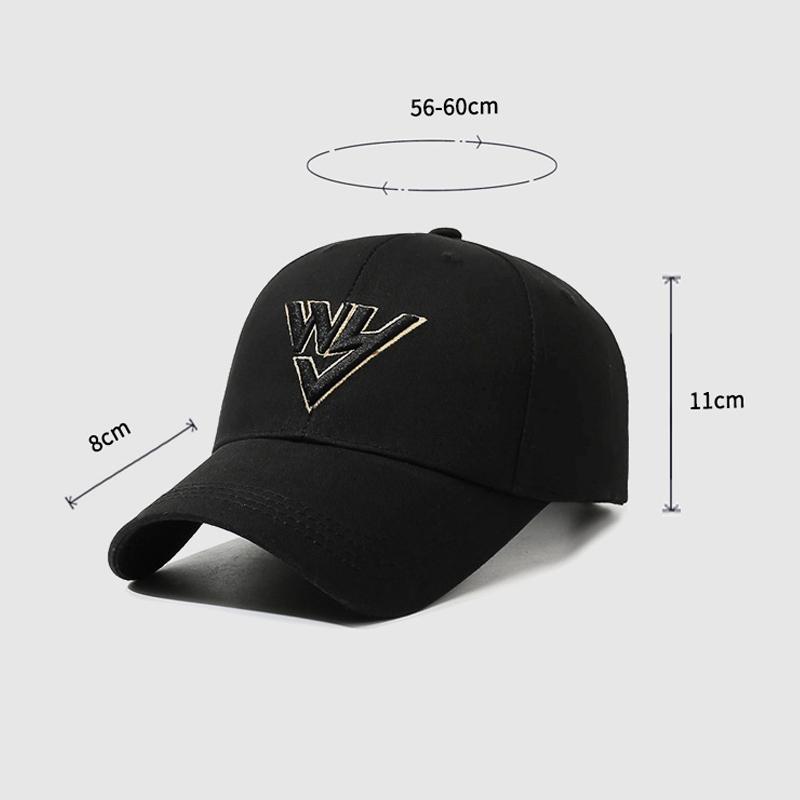 Embroidered Baseball Cap Unisex Cap Spring Autumn Outdoor Sun Hat