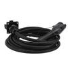 EV Charger Cable Type 1 Double Connector 32A 7.6KW 19.69ft Single Phase Electric Vehicle Charging Extension Cord