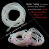 Bait 6mm 8mm Fishing Maylor Tube Fish Scale Body Tube Fly Pearl Maylor Tube Flash Braided Tubes