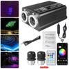 Twinkle RGBW Starry Sky Fiber Optic Smart APPController Car Star Ceiling Light 900~1100pcs for Car Roof Star Optical Fiber Light
