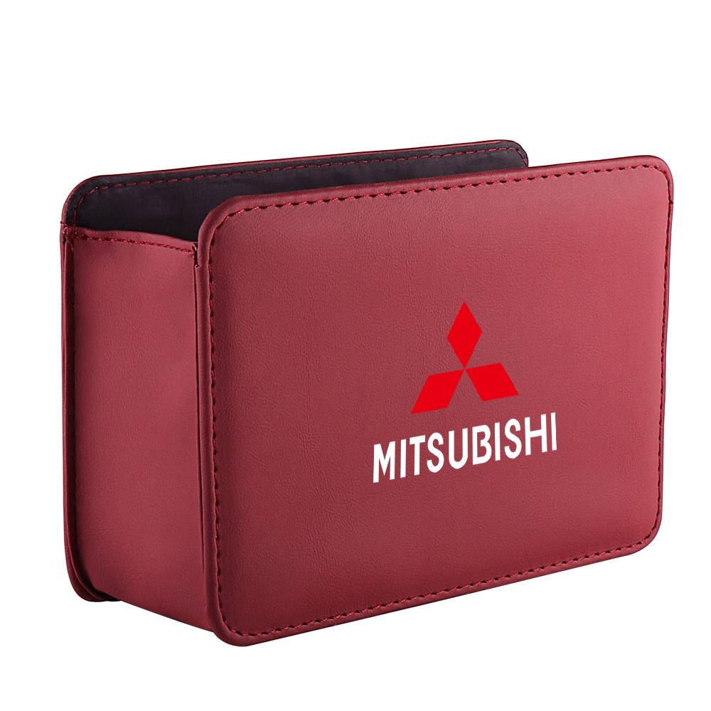 bzdn5 Car Trash Can Collapsible Leak-Proof Storage Box Backseat For Mitsubishi Asx Lancer L200 Pajero Sport Attrage Xpander Mirage
