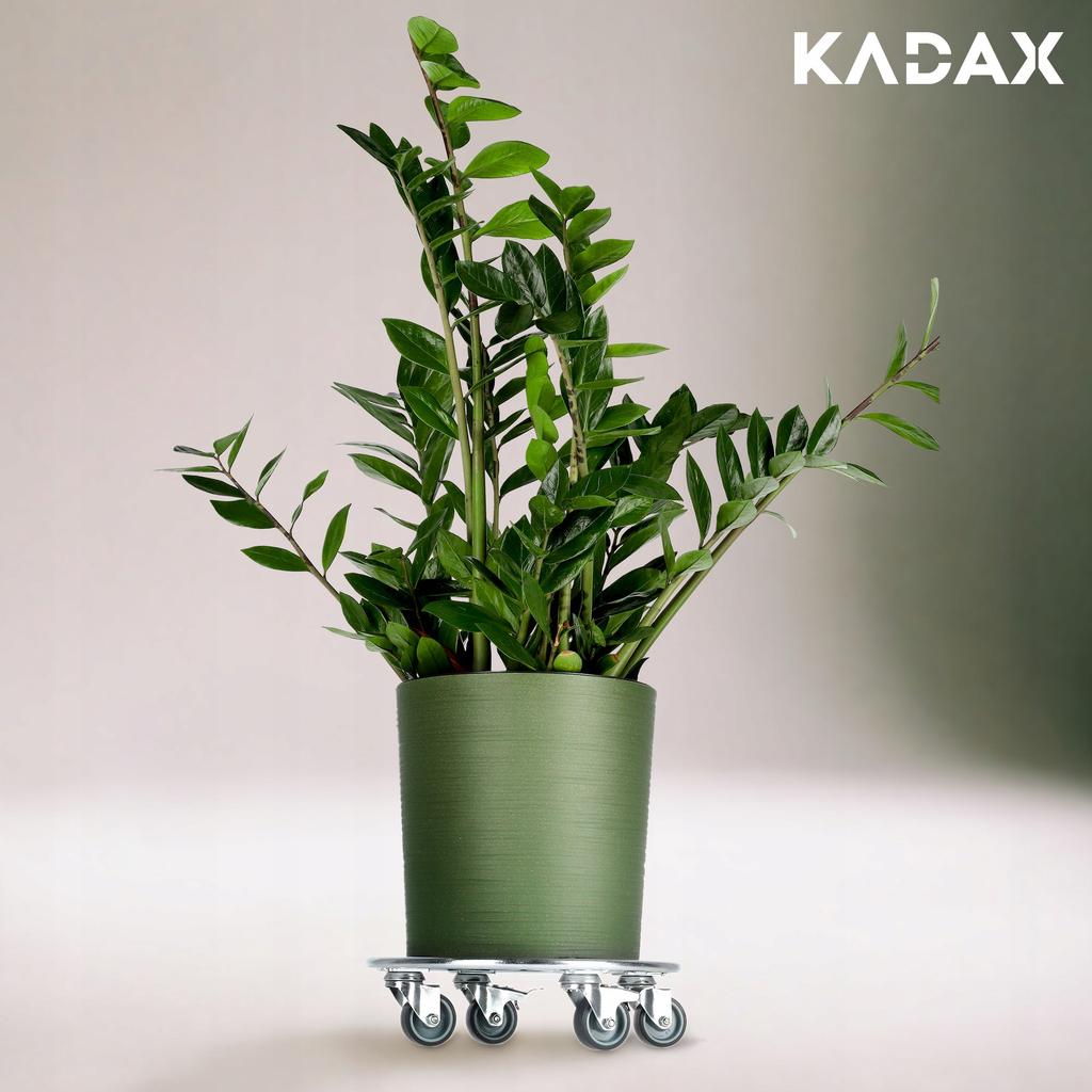 KADAX Planter Platform On Wheels Trolley Stand