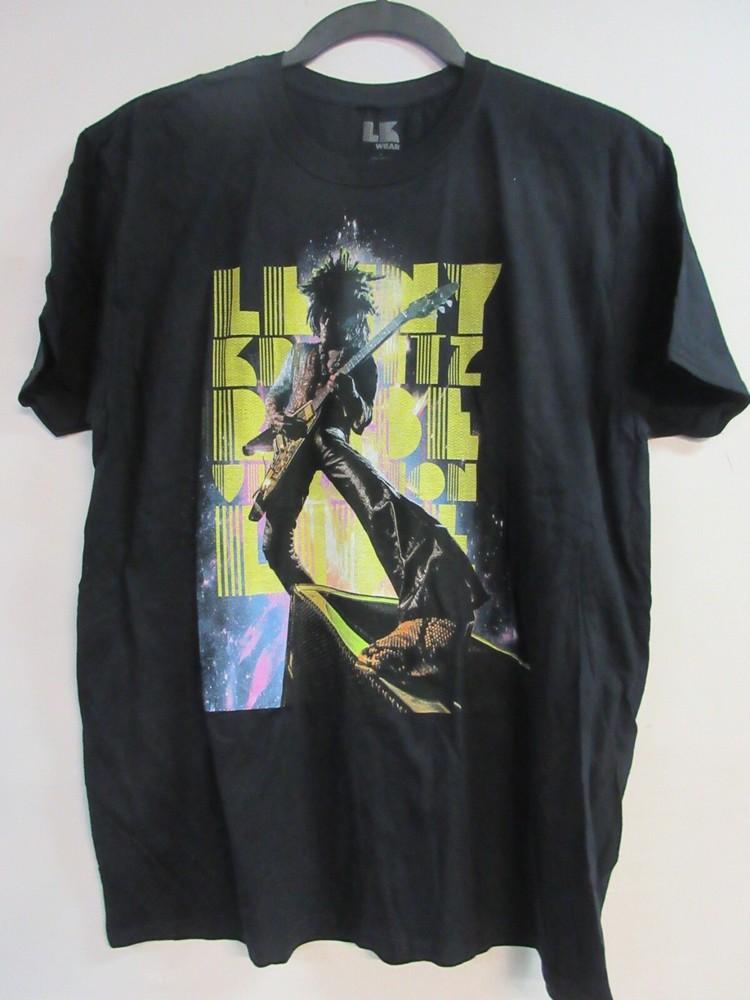 LENNY KRAVITZ OFFICIAL MERCH LIVE GUITAR BAND CONCERT MUSIC  EXTRA LARGE Unisex T-Shirt XXXXL
