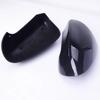 Rearview Mirror Covers  For Nissan Qashqai J10 2007-2014  ABS  Gloss Black Rear View / Matte