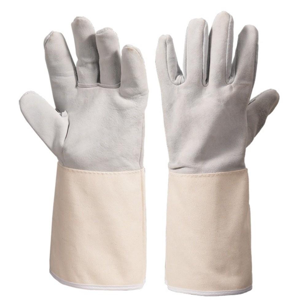 1 Pair Cut Resistant Welding Gloves Wear-Resistant Protective Gloves  Industrial Protection