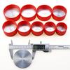 17 Colors 7.0CM Silicone Cup Bottom Cover Heat Insulation Coaster Sleeve Water Cup Cover Sheath 70MM AntiSlip Bottle Sleeve Cup Holders 5