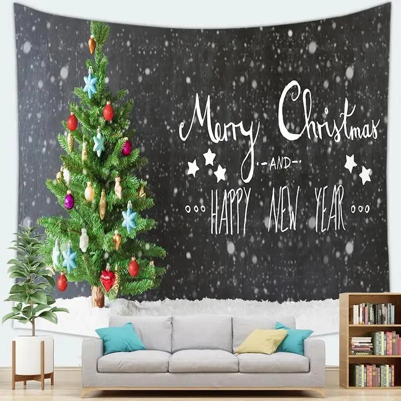 Christmas Tree Simple Style Tapestry Living Room Bedroom Home Christmas Decoration