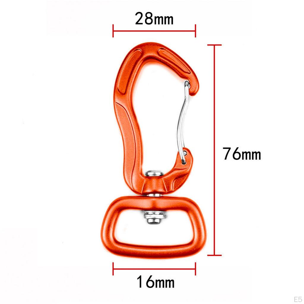 Rotating Carabiner Clip for Outdoor Activities