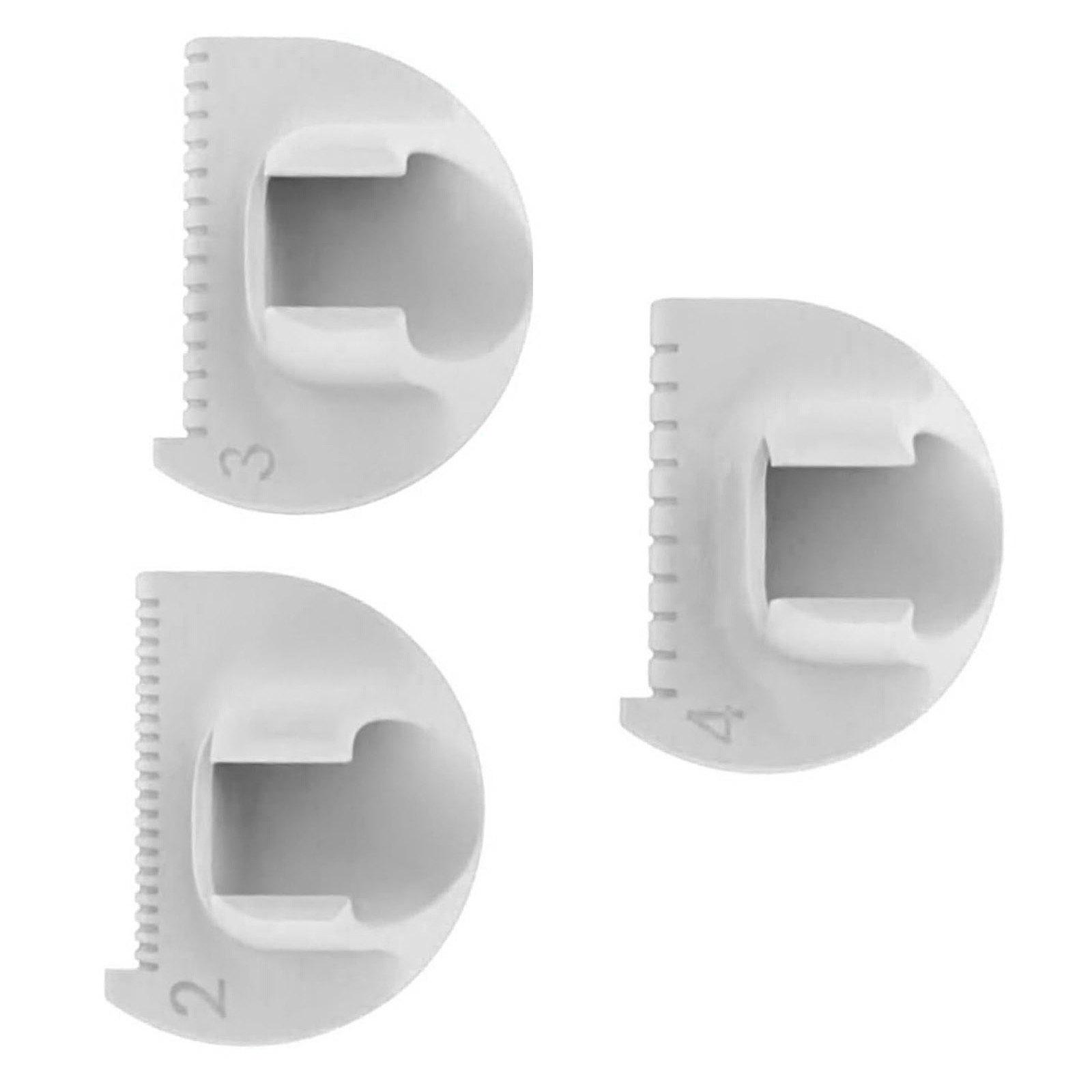 

3 шт. Руководство для ручного шитья Аксессуар Пластиковая форма для стежков для проектов по рукоделию из ткани Принадлежности белый