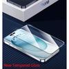 4Pcs Tempered Glass Screen Protector for IPhone 13 16 17 15 12 11 Pro Max 14 15 16 Plus 16e 12 13 Mini XR XS Air Toughened Glass