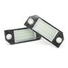 2Pcs LED License Plate Light For Ford C-MAX MK1 2003-2007 Focus MK2 2003-2008 Replace OEM 3M5A13550AA License Plate Lights 2