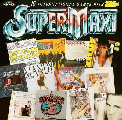 Płyta LP RÓŻNI WYKONAWCY - Super Maxi - 16 International Dance 8199191 Polyphon 1987 Niemcy Rock Używana