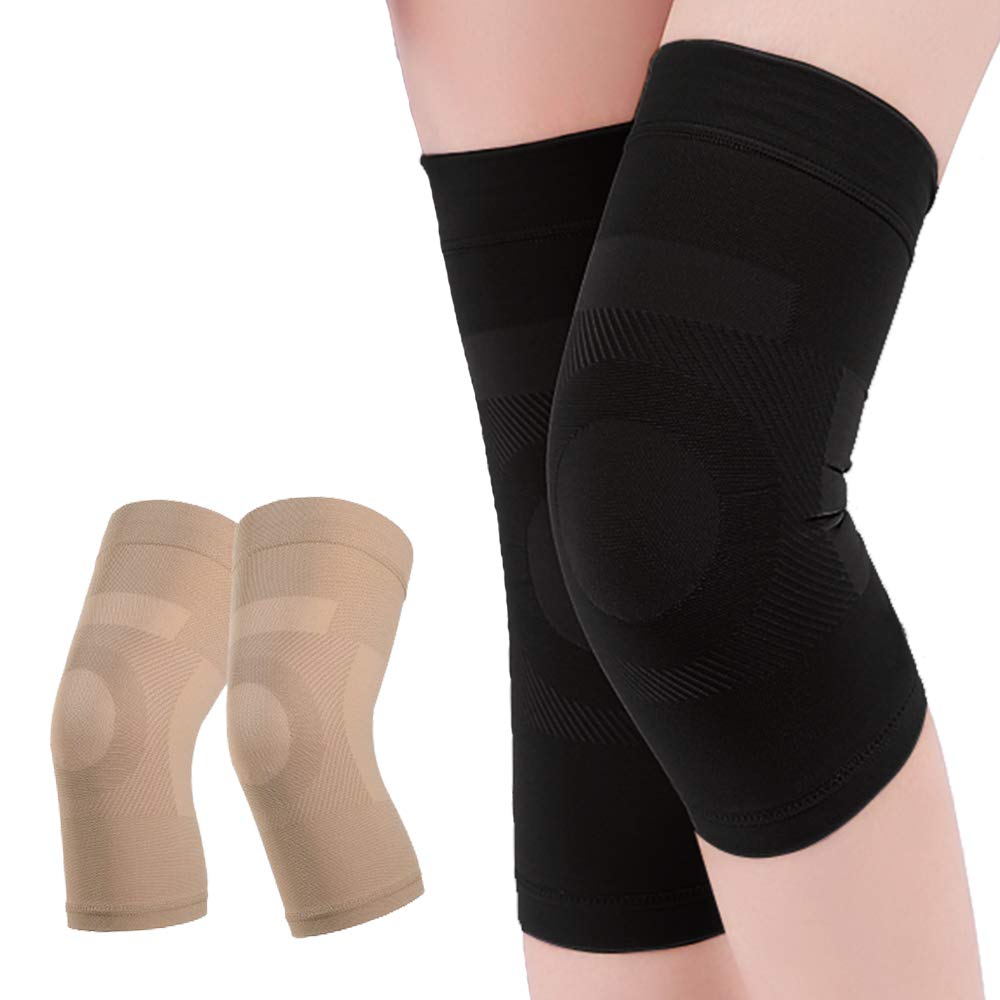 Knee Knee Support for Air Conditioning and Cold Weather and Knee Pain Sports Impact Injury Joint Knee Muscle and Ligament 3D Knit Support, Protection,