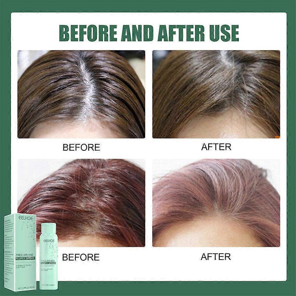 3Pcs Professional Oil Control No-wash Hair Fluffy Spray Lazy Hair Styling Dry Shampoo Hair Voluming Spray