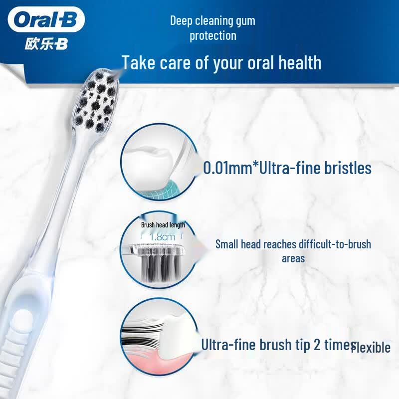 Oral-B Professional Gum Care Micro-silver Toothbrush (2-pack)
