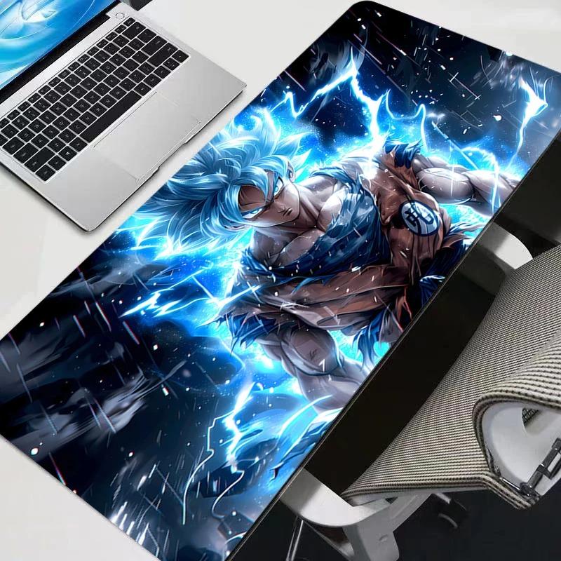 Colorful Gaming Keyboard Rug Home Laptop Japan Cool Anime Mouse Pad XL Black DBZ Dragon Ball Z Desk Mat PC Gamer Carpet Mousepad