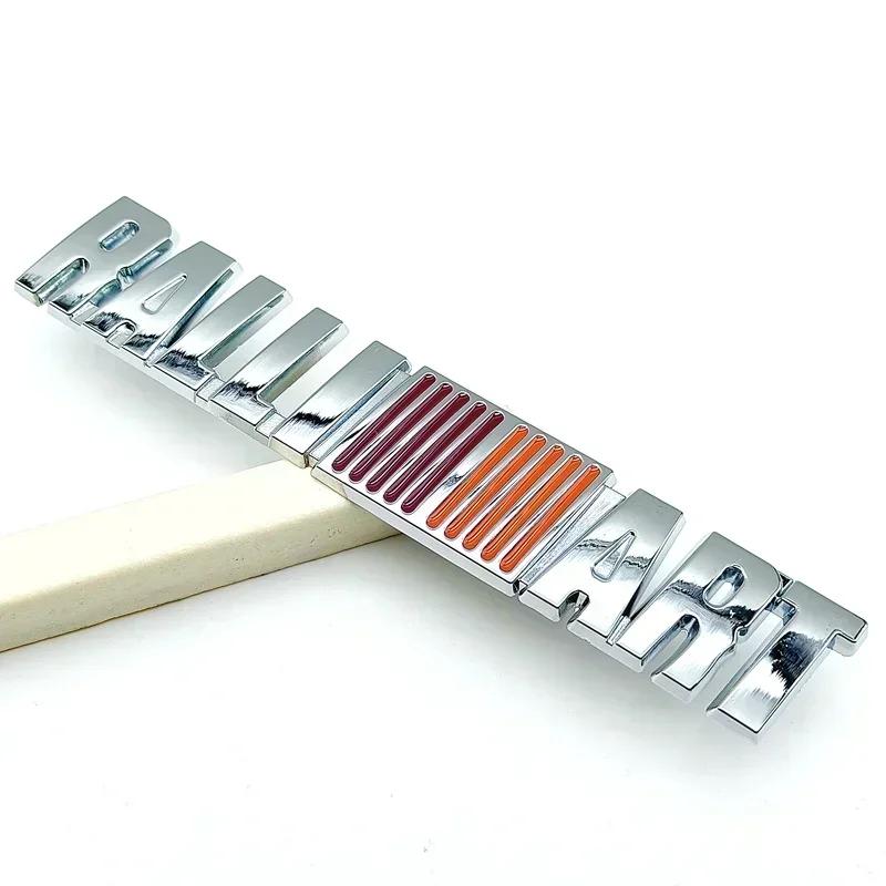 3D Metal Car Styling RalliArt Front R5Grille Emblem Sticker Car Rear Trunk Badge For Mitsubishi RalliArt Lancer Ralli Art 9 10 Asx