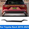 Exterior Accessories For Toyota Rav4 Rav 4 - 2024 2025 Carbon Fiber Rear Upper Trunk Lid Tailgate Door Boot Cover Trim