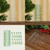 Christmas Tree Ornament Hooks Set Of 10 Plastic Hanging Clips For Holiday Decoration And Gift Use