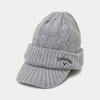Brim Knit Cap Golf Hat C24291123 [Callaway] Men's (Fleece Lining) / / 1021_Gray