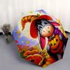 Halloween, Eeyore Automatic Opening and Closing Umbrella, Compact Travel Umbrella, Lightweight and Portable, Suitable for Beach Commuting Bu