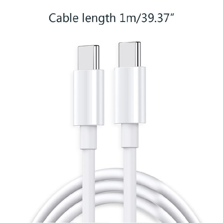 Type-C to Type-C Cord PD 60W Cellphone Fast Charging Wire Durable Data Sync Wire