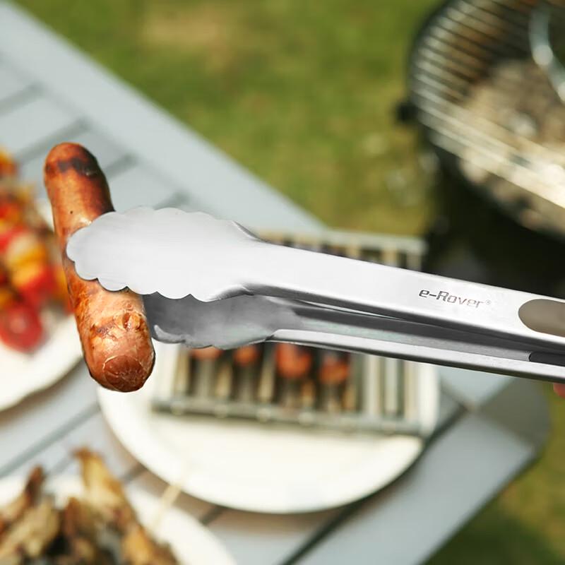 Stainless Steel BBQ Food Tongs
