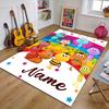 Custom BichiKIDS Mat Personalized Name, Polyester Washable Indoor Entryway Rug, Gift for Christmas, Easter, Thanksgiving Day