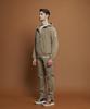 Panicale Beige Light Hooded Windbreaker