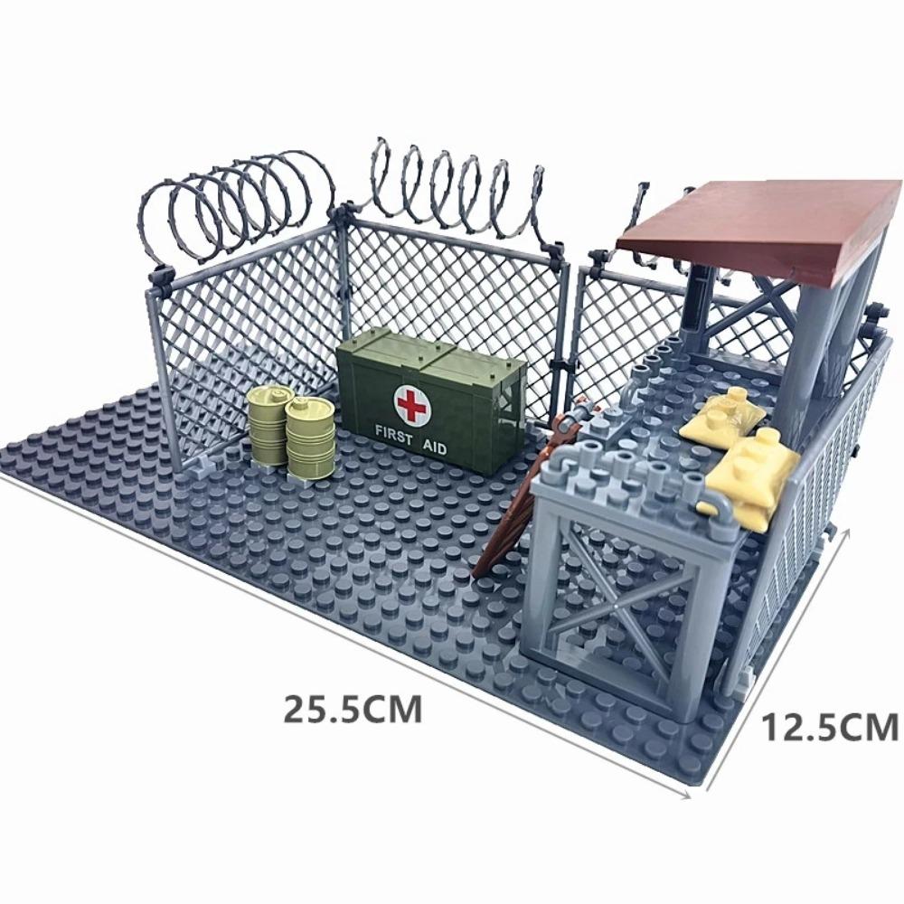 MOC Weapons House Building Blocks Toys for Boys Compatible Classic Military Guns Soldiers Bricks Birthday Xmas Gift 6 Years Old