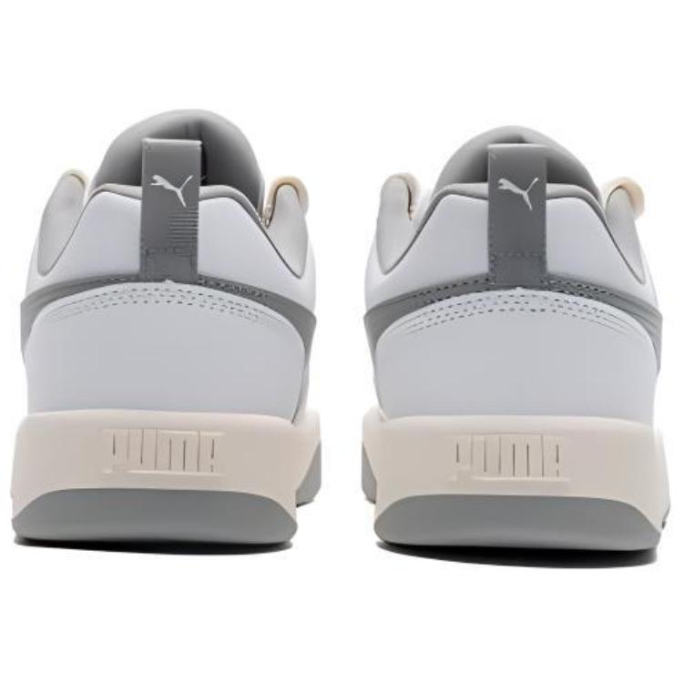 New PUMA Park Lifestyle 'White Grey' 395084-01