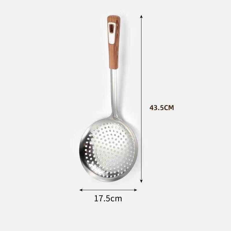 ZISIZ Large Stainless Steel Skimmer Ladle