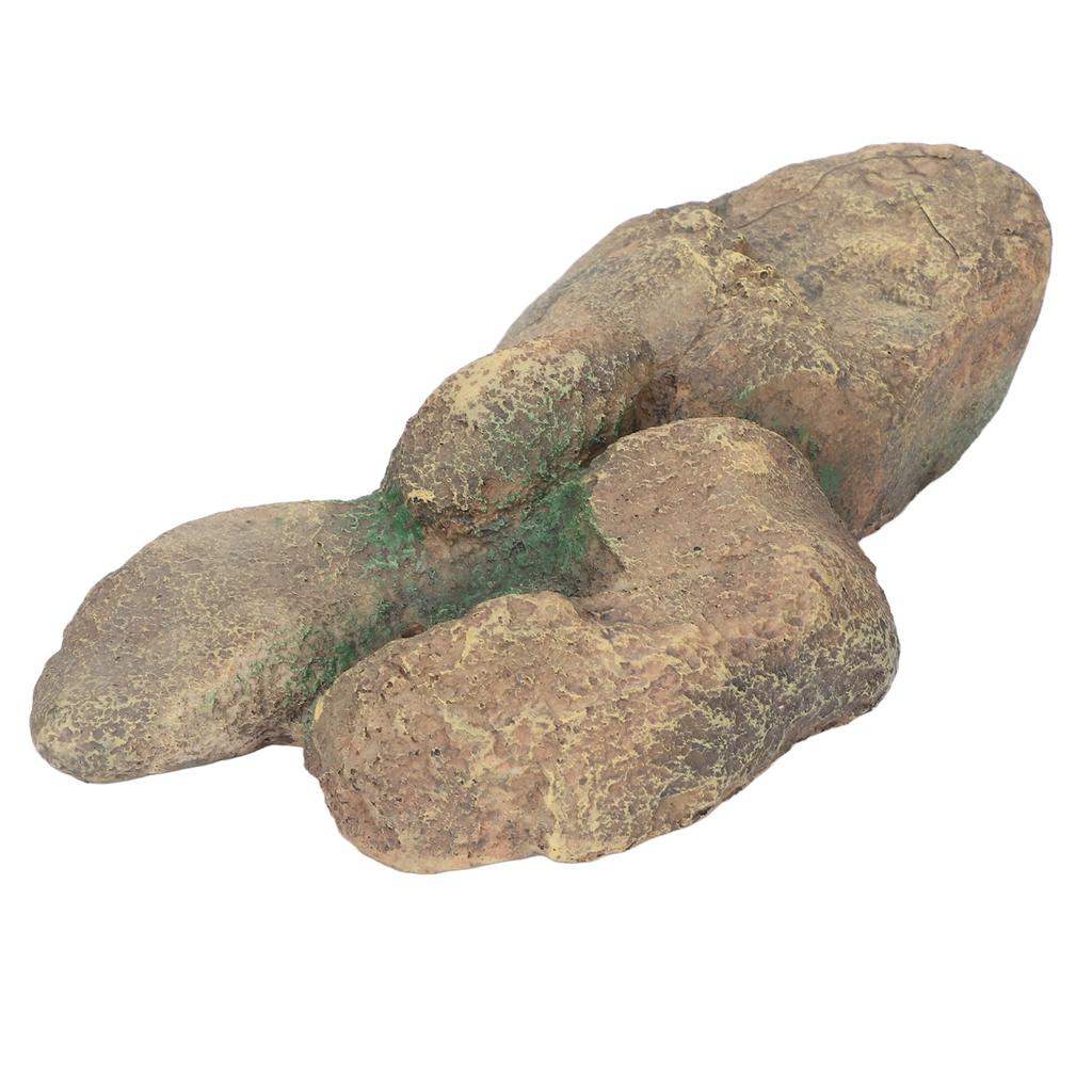 Aquarium Landscape Stone Ornament Simulation Resin Fish Tank Rock Decoration for Fish Playing