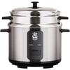 316 Stainless Steel Rice Cooker with Steamer CN Plug (adapter Included)