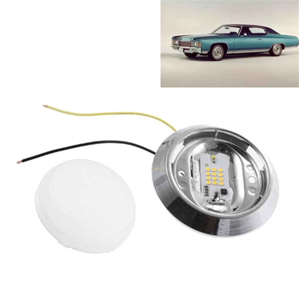 Base Lens Dome LED Light With Cover For Chevrolet Camaro 8732777