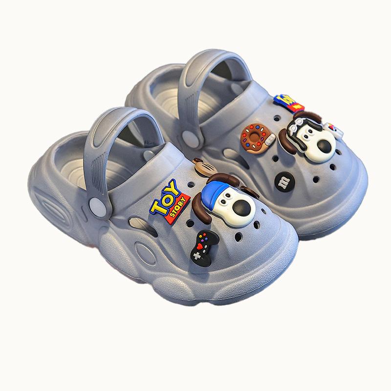 

Children s Paw Patrol Slippers eva New summer men s anti-slip, odor-resistant indoor and outdoor cute thick-soled clogs 22-23Inner Length16cm/a L синий