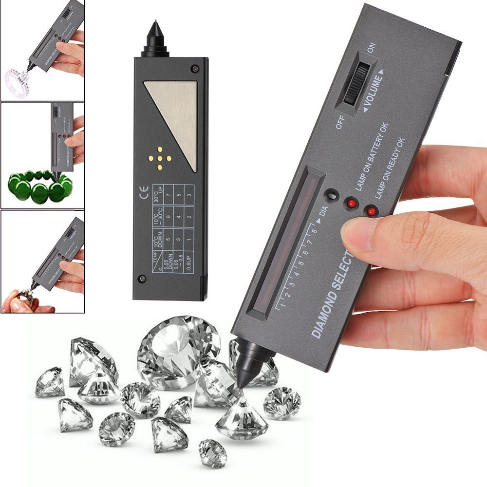 Diamond Indicator Jewelry Diamond Tester Tool Diamond Tester Pen Jewelry Watcher Tool Gem Selector