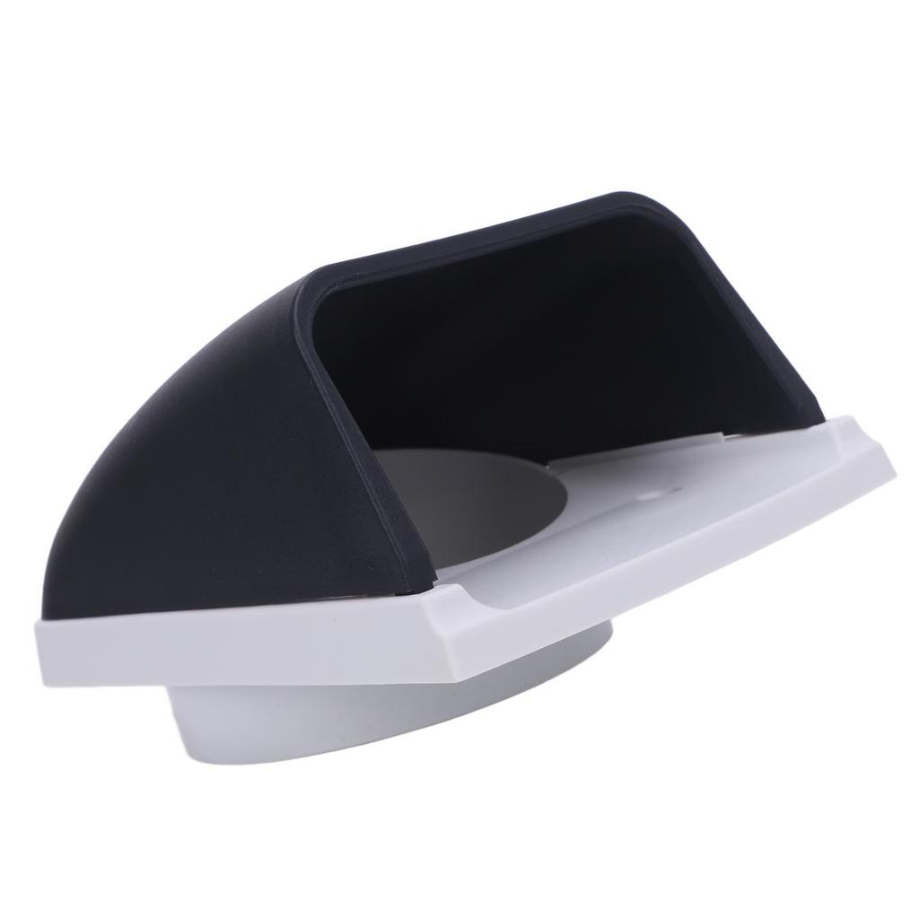 Marine Intake Exhaust Cowl Ventilator 3in Stylish Look Enhanced Airflow Sturdy Boat Vent Cover for RV Yacht Black and