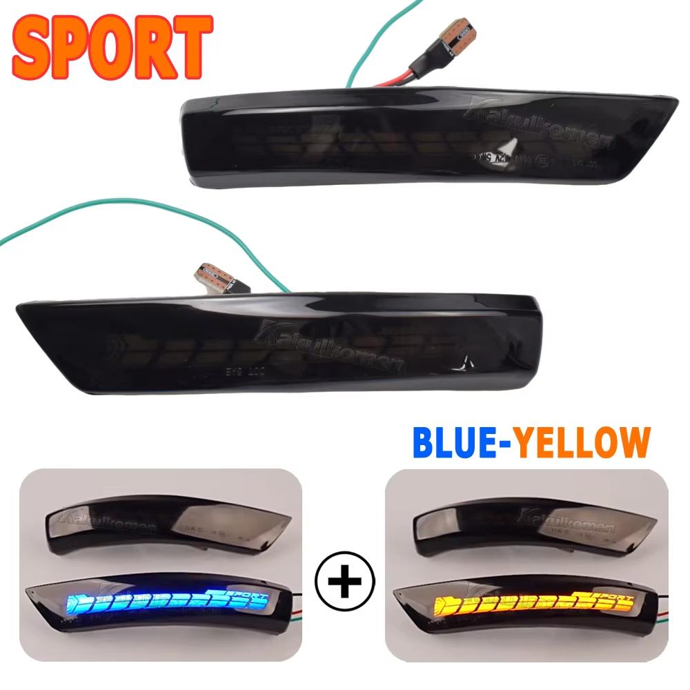 2Pcs Dynamic Turn Signal Light Side Mirror Indicator Sequential Blinker Lamp For Ford Focus 2 MK2 Focus 3 MK3 3.5 Mondeo MK4 EU
