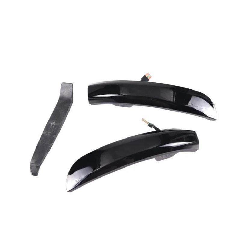 2x LED Dynamic Side Mirror Blinker Light Turn Signal Lamps for Ford Kuga Ecosport C-Max Focus MK3 Car Exterior AccessoriesTurn Signal 2