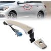 XQSMWF Chrome Exterior Door Handle Front Driver Left Side Fit for Infiniti EX35 FX35 FX50 QX50 QX56 QX60 QX70 QX80 2008-2020 with Key Hole, Replace