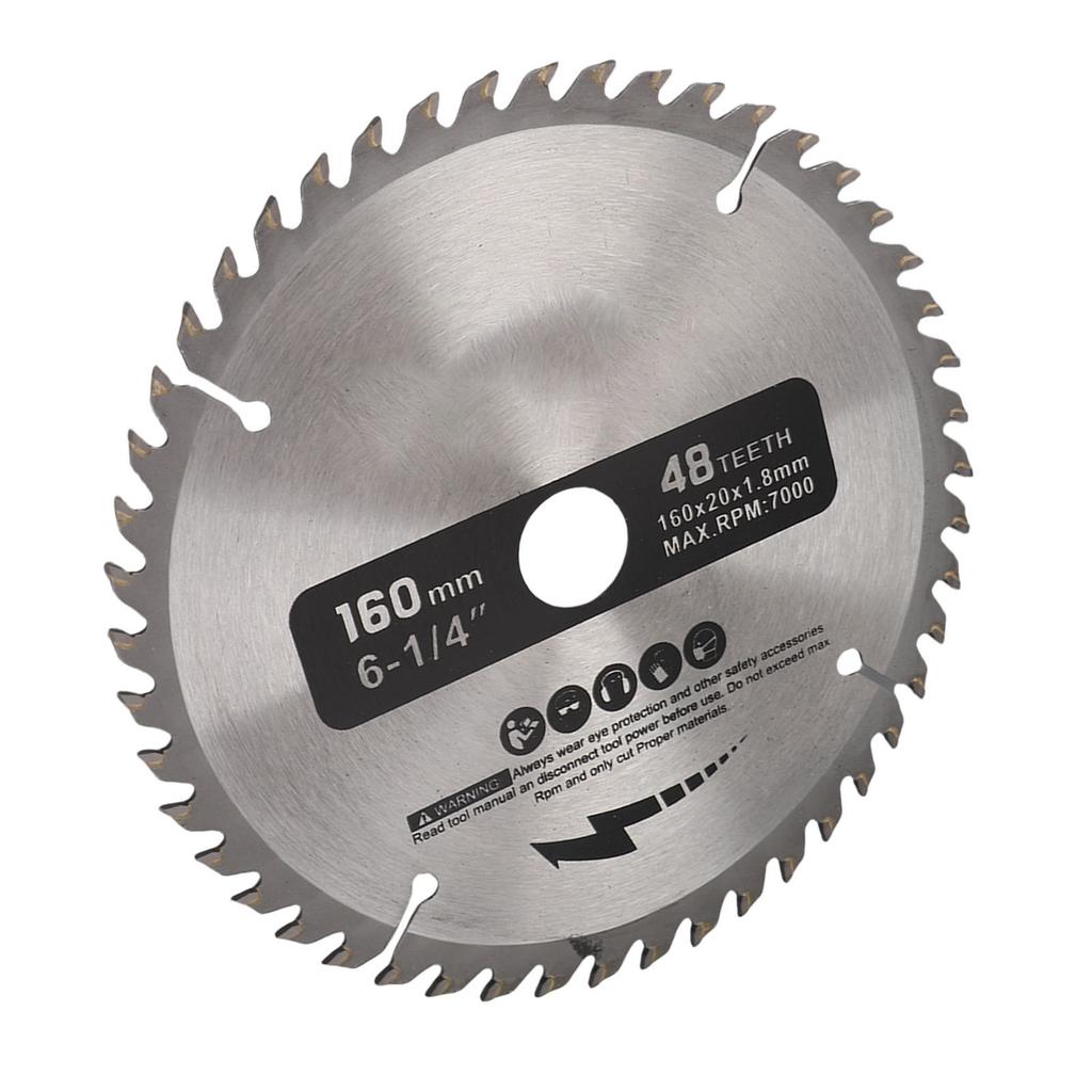 48T Teeth Cemented Carbide Carbide Circular Saw Blade Cutting Machine Tool Accessories Bore