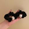 A High-end Pearl Hair Band, Large Intestine Hair Band, Campus Style, Sweet and Ladylike Hair Tie Headwear