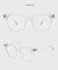 Danyang 80268D Ultra-Light Black Frame Myopia Glasses: Trendy Retro Square Design for Men. Compatible with Prescription Lenses.