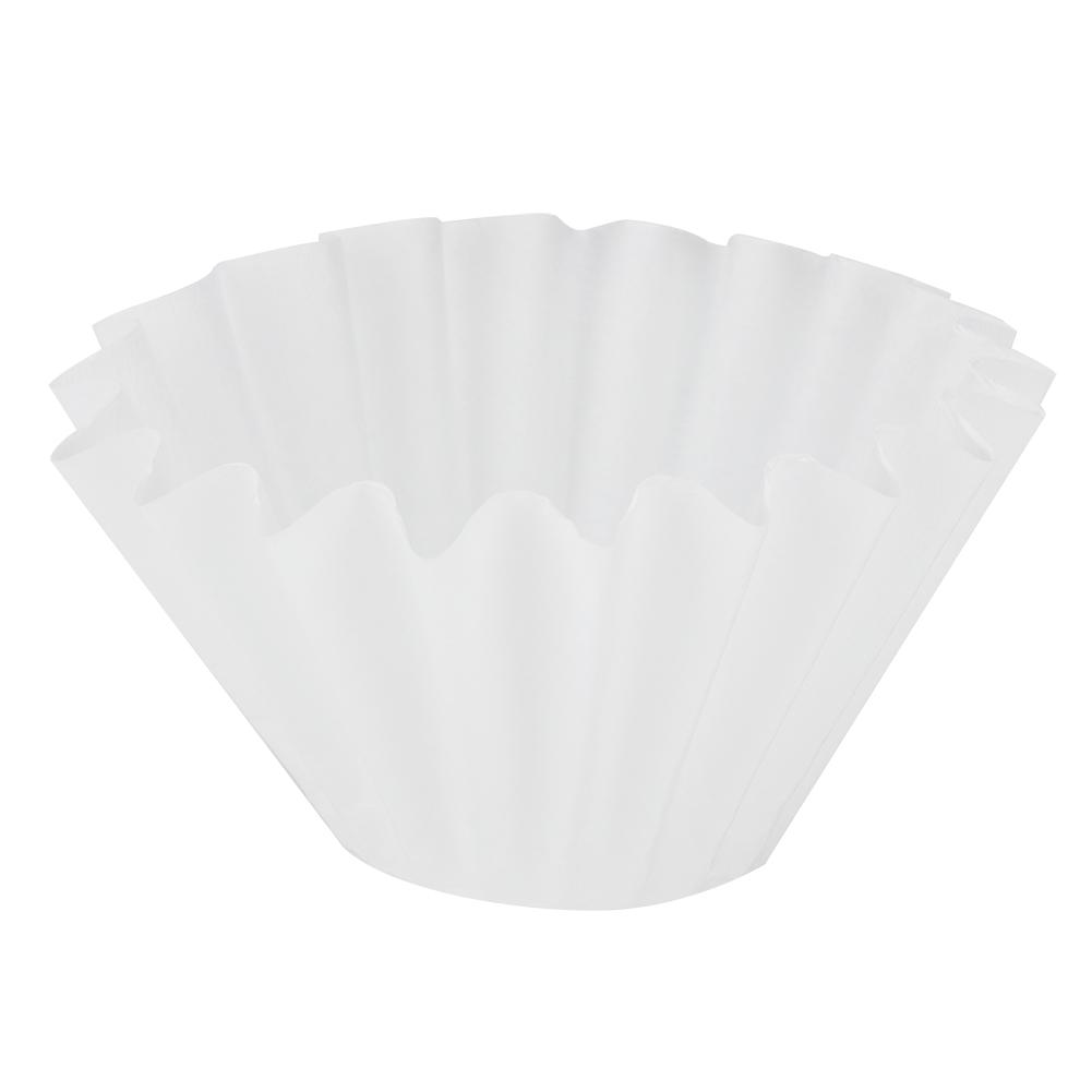 50Pcs Cake Cup Shaped Wavy Disposable Coffee Filter Paper Replacement for Coffee Making